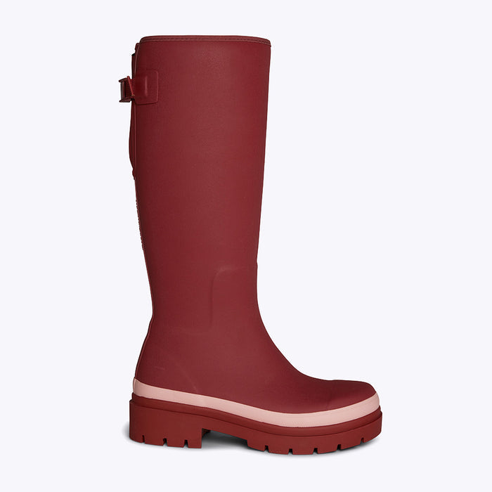 Fergie Tall Boot // Beetroot Red [Retired]