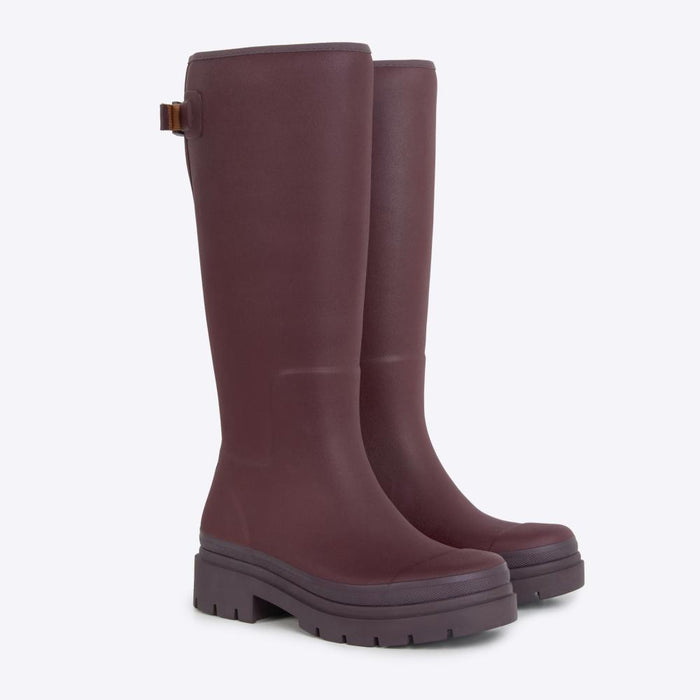 Fergie Tall Boot // Dark Cherry [Retired]