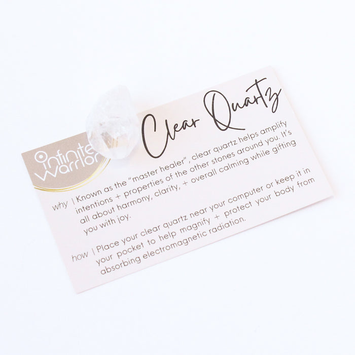 Fertility Bracelet Kit | Aquamarine + Moonstone + Clear Quartz Bracelet | Baby Maker Kit