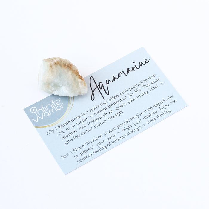 Fertility Bracelet Kit | Aquamarine + Moonstone + Clear Quartz Bracelet | Baby Maker Kit