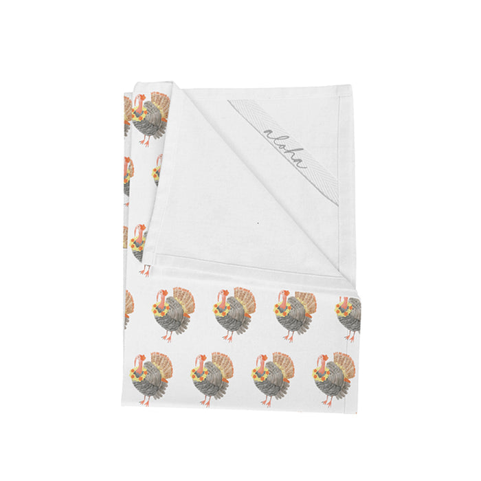 Festive Feather Flour Sack KItchen Towel