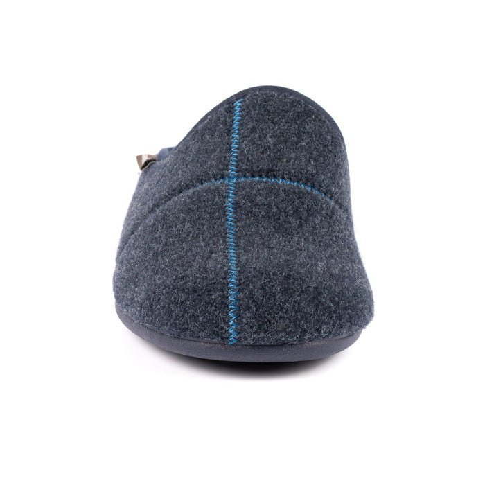 Fiasco Navy Goodyear Mule Slipper