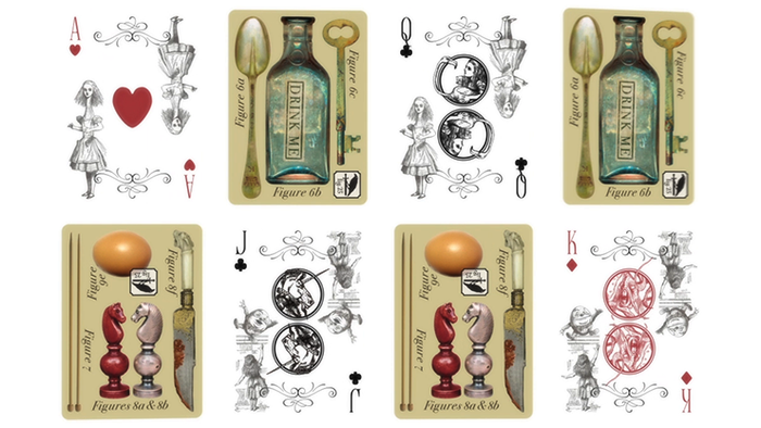 Fig. 23 Looking-Glass Playing Cards