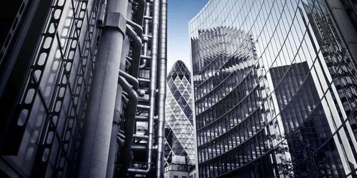 Financial District of London Wall Mural-Wall Mural-Eazywallz
