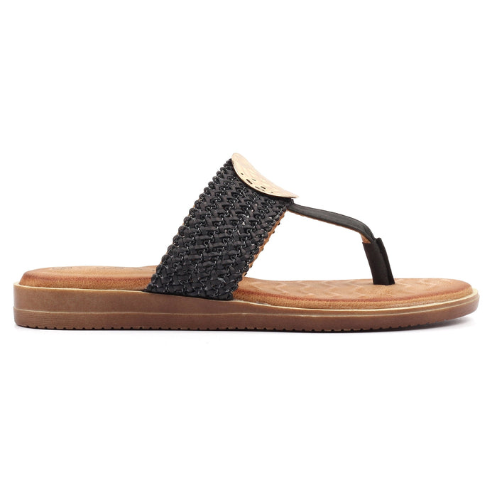 Fiona Black Sandal