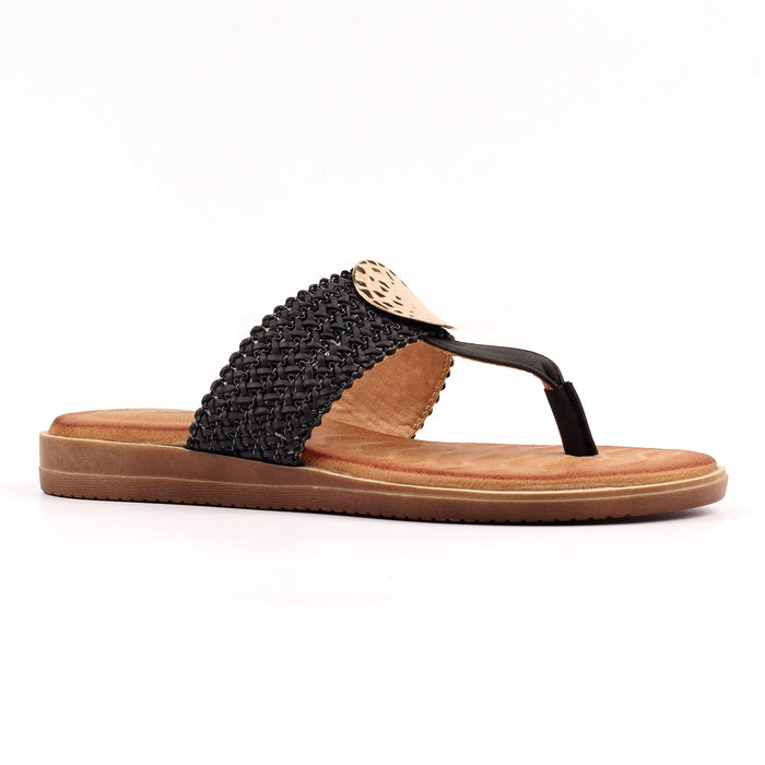 Fiona Black Sandal