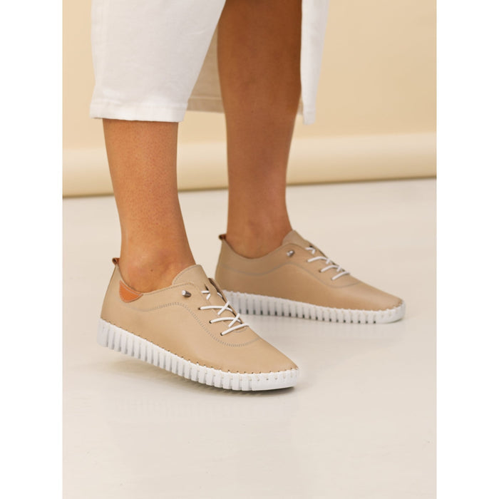 Flamborough Camel Leather Shoe