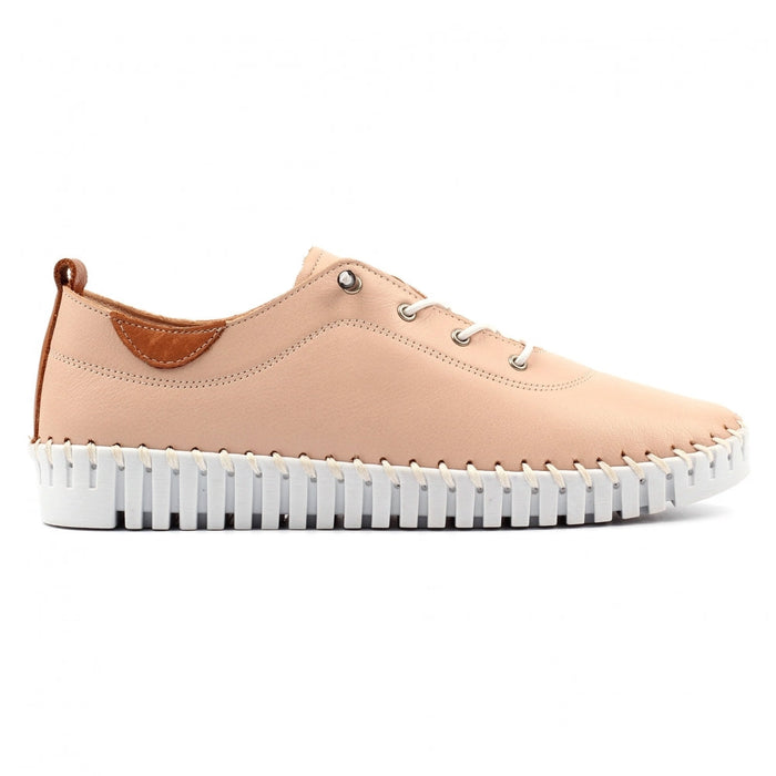 Flamborough Nude Leather Shoe