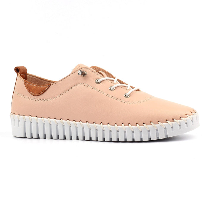 Flamborough Nude Leather Shoe
