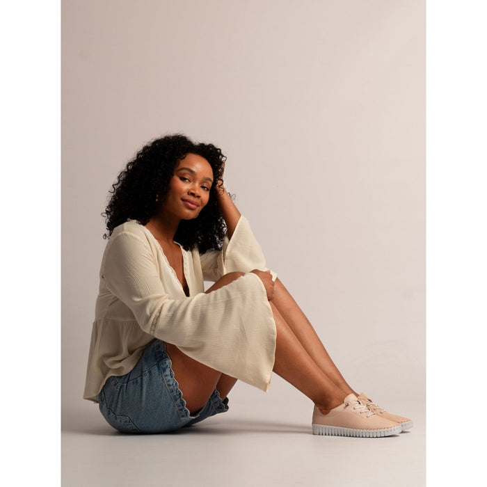 Flamborough Nude Leather Shoe