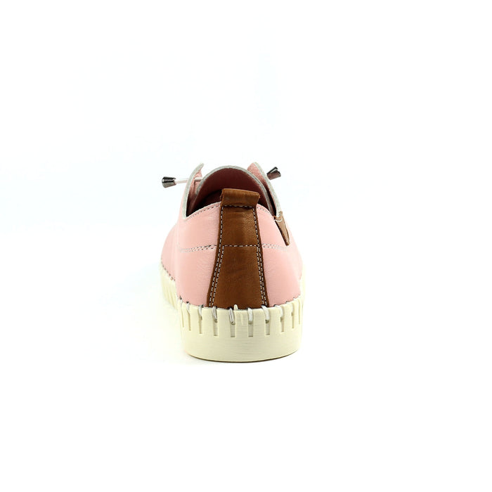 Flamborough Pale Pink Leather Shoe