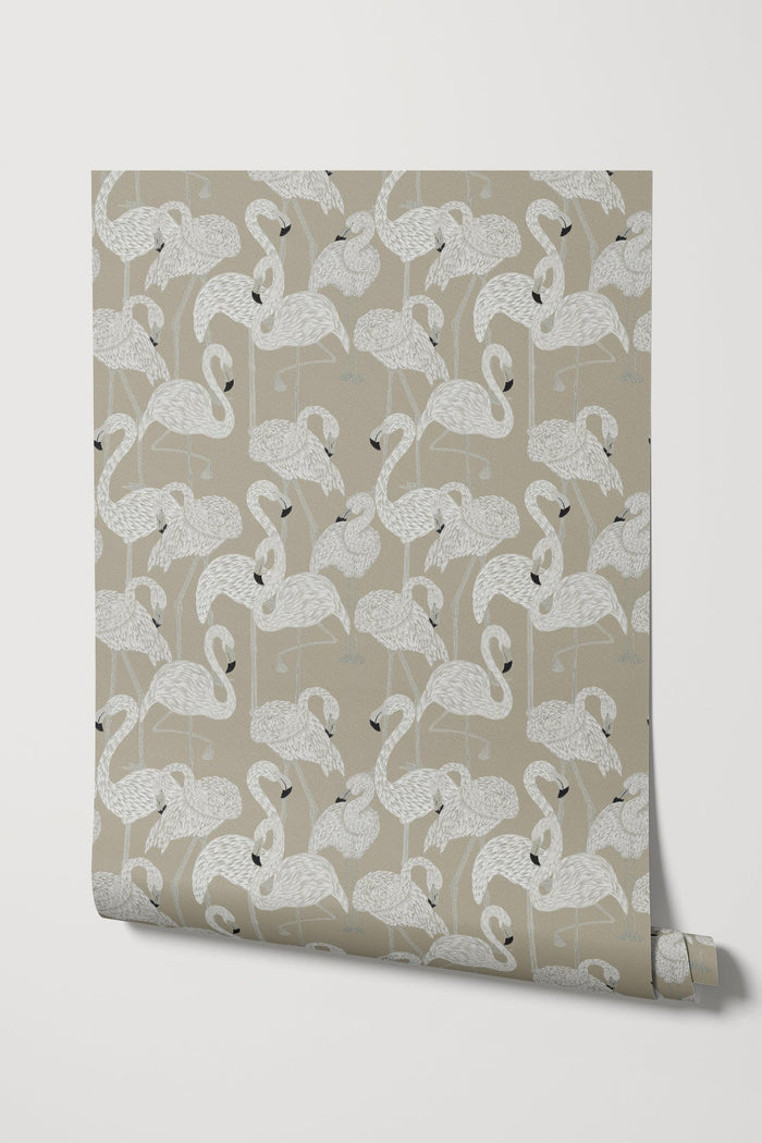 Flamingos / Sepia