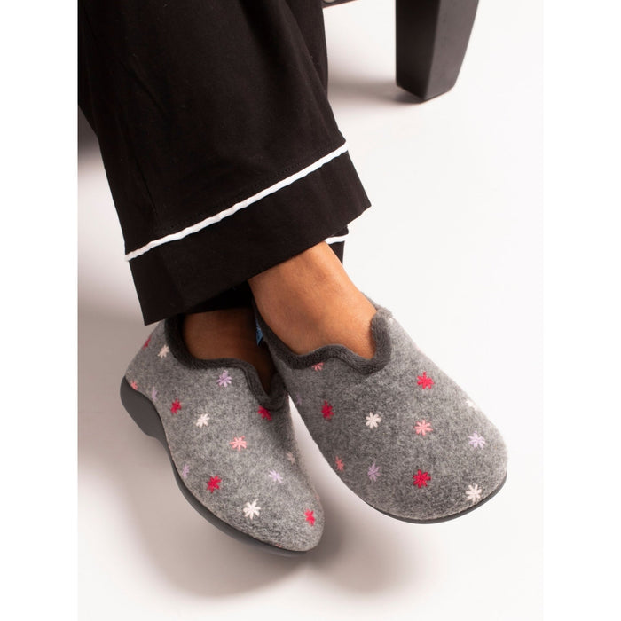 Florance Grey Slipper