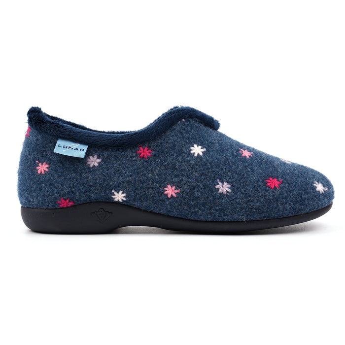 Florance Navy Slipper
