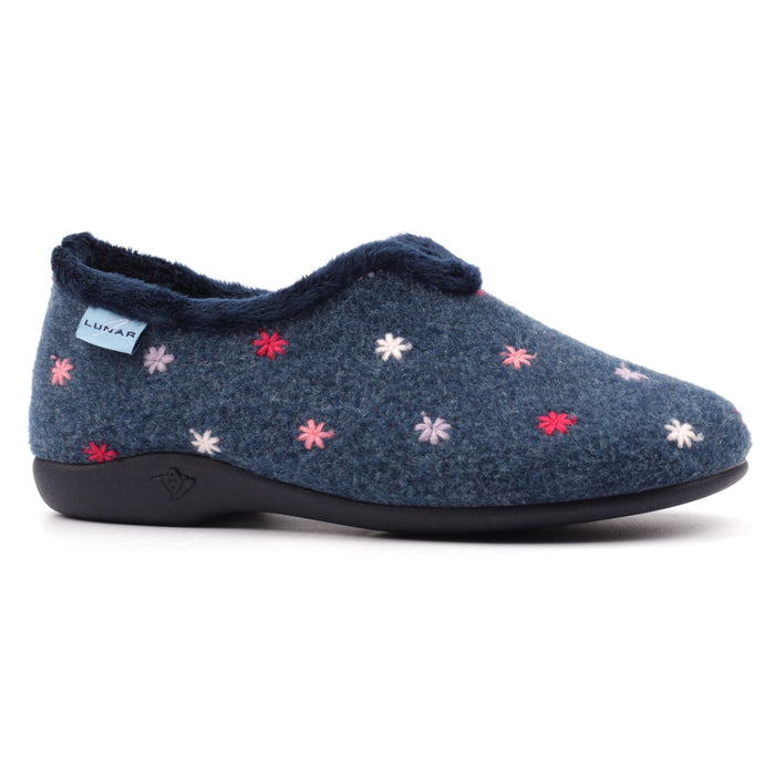 Florance Navy Slipper