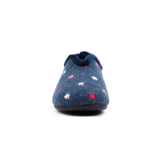 Florance Navy Slipper