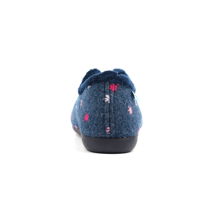 Florance Navy Slipper