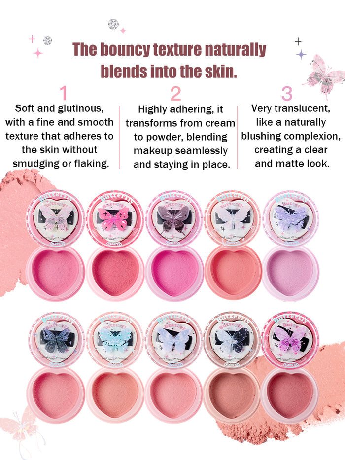 FLORTTE Airy Blush Cream from the Lovely Aleria Collection 03