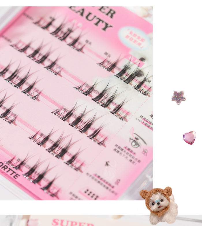 FLORTTE Self-Adhesive Clustered Eyelashes 04