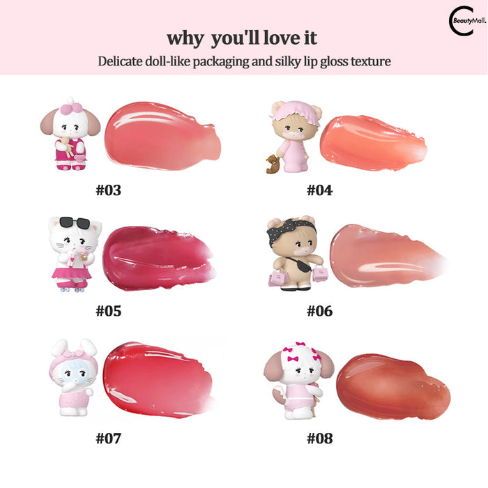 FLORTTE x MIKKO Crystal Clear Glossy Lip Lacquer 07