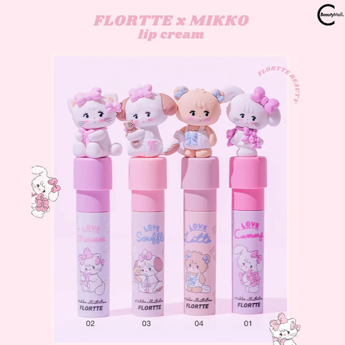 FLORTTE x MIKKO Crystal Clear Glossy Lip Lacquer 02#