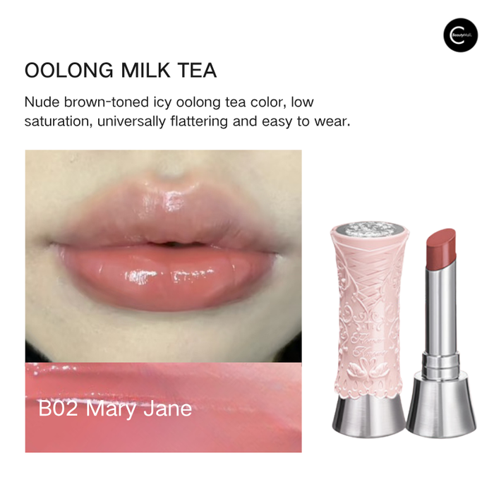 Flower Knows Swan Ballet Mirror-Finish Lip Glaze