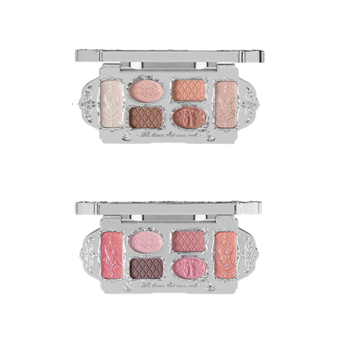 Flower Knows Swan Ballet Six-Color Eyeshadow Palette