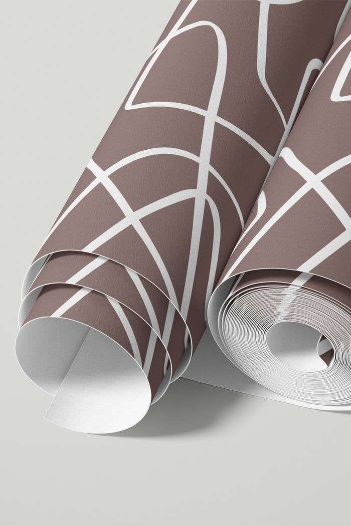 Flowform Abstract / Mocha
