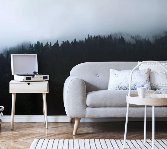Forest Tree Line 2 Wall Mural-Wall Mural-Eazywallz
