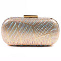 Francie Gold Gemstone Clutch Bag