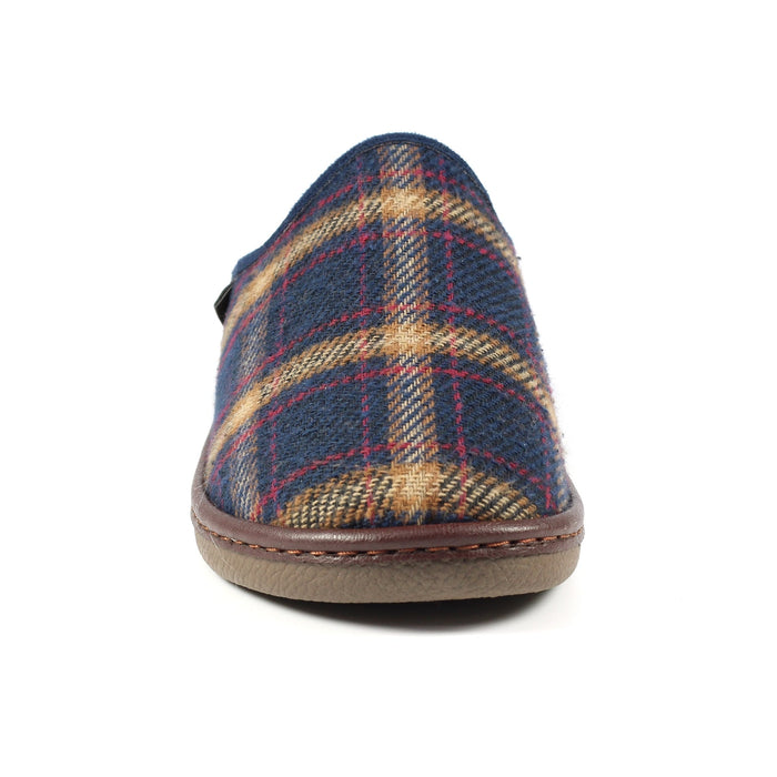 Frank Blue Mule Slipper