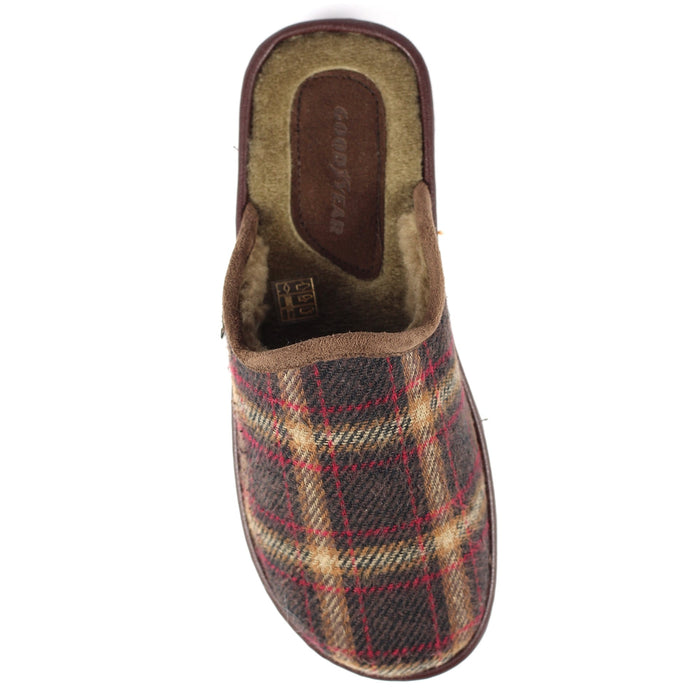Frank Brown Mule Slipper