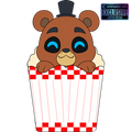Freddy Popcorn Plush (9in)