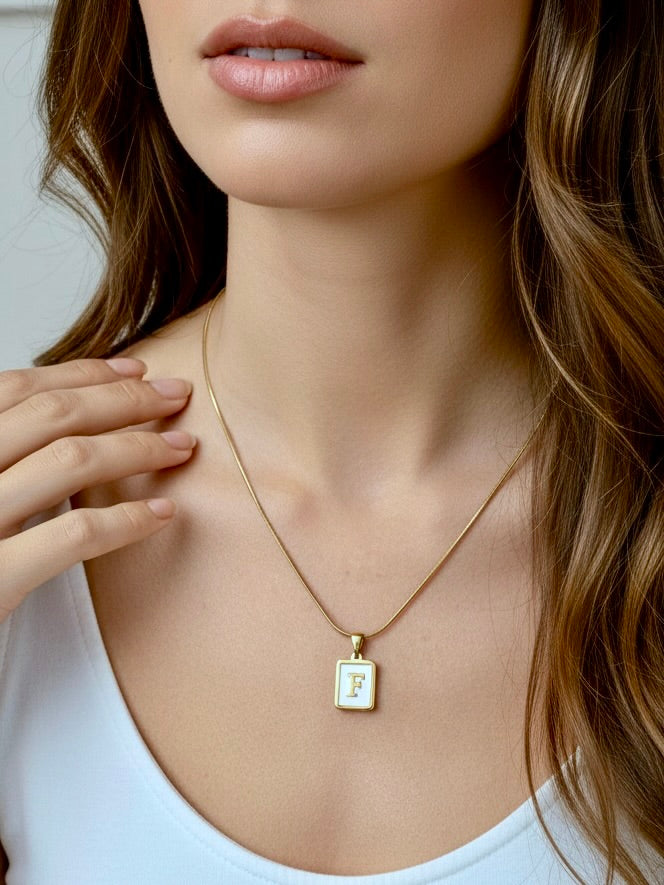 Free Agent Initial Necklace