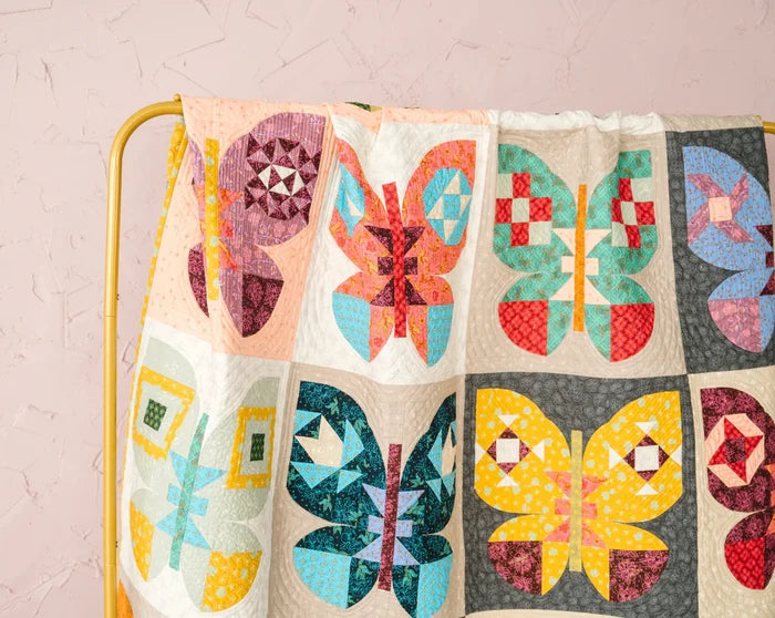 FreeSpirit - Butterfly Fields Quilt Kit by Sew Kind of Wonderful