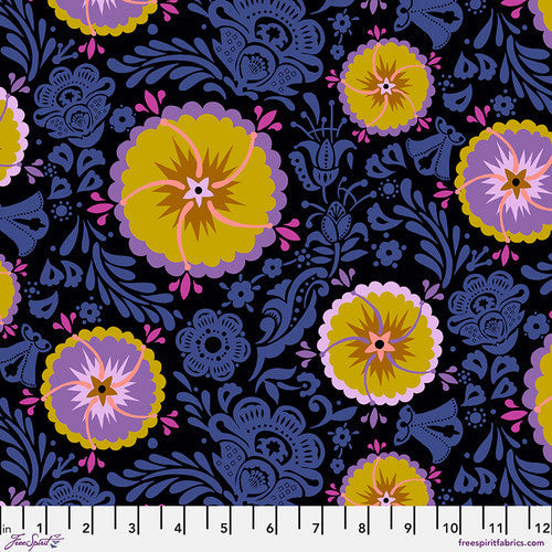 FreeSpirit - Love Always AM - Fortune - Moonlight - PWAH087.MOONLIGHT - Sold by the Half Yard