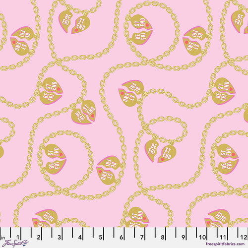 FreeSpirit Fabrics - Tula Pink - Besties Tula Pink - Lil Charmer Blossom - Sold by the Yard