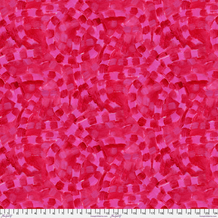 FreeSpirit Fabrics: Island Vacation - Denise Burkitt - Strawberry Ice Pink - PWDB043.Pink