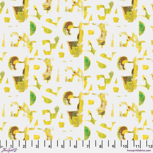 FreeSpirit Fabrics: Ravel - E Bond - Remainder Plaster