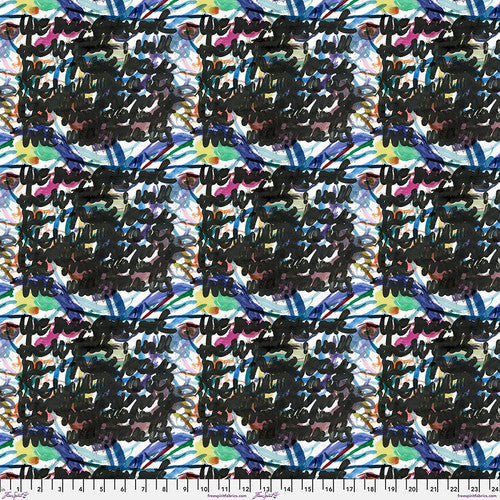 FreeSpirit Fabrics: Ravel - E Bond - Tangle Saltwater