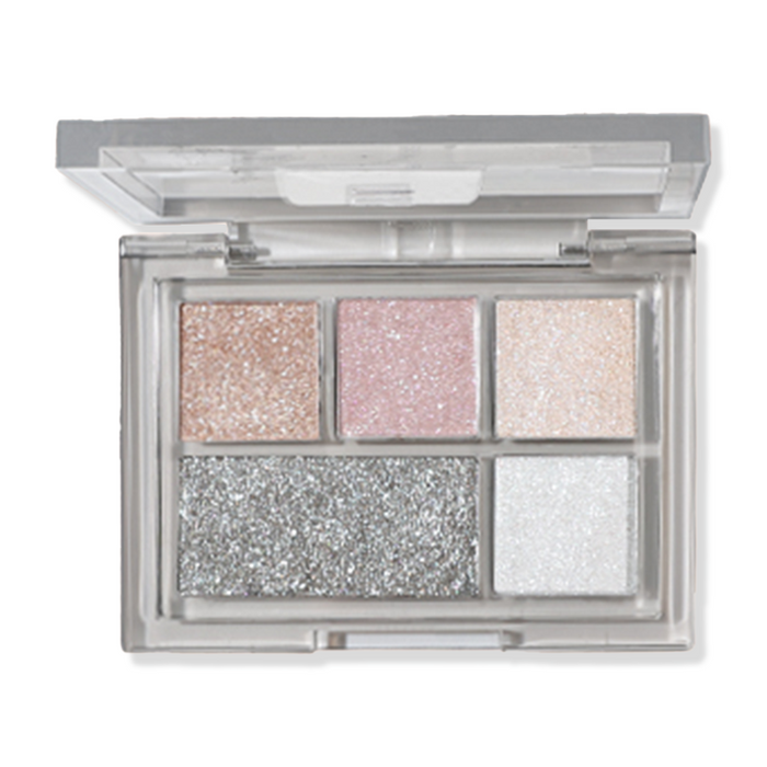 GELLA'S Shimmering 5-Color Eyeshadow Palette style #F01