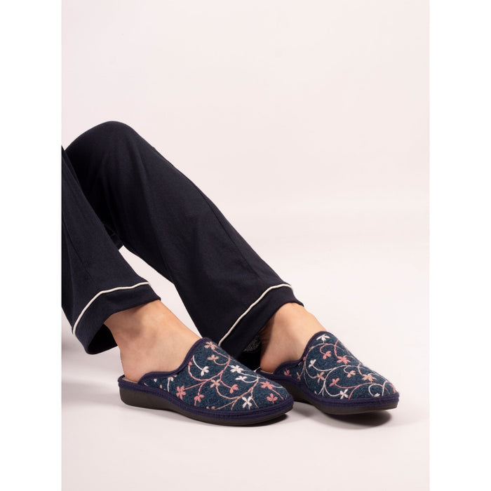 Genesis Navy Slipper
