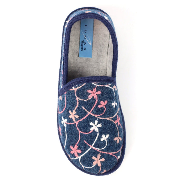 Genesis Navy Slipper