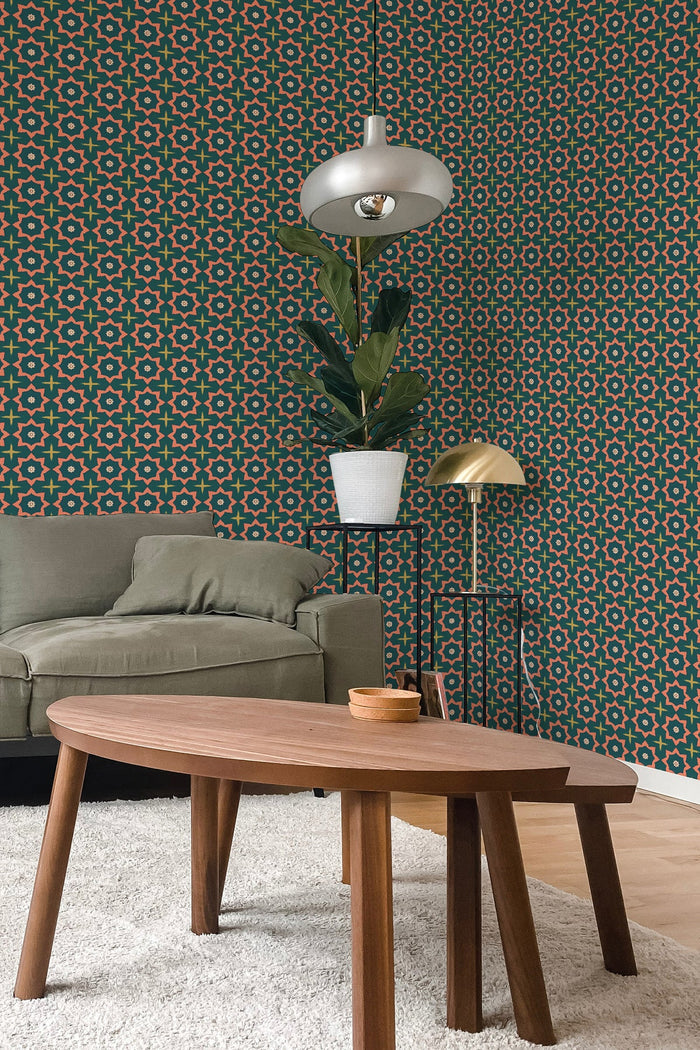 Geo Dance / Green