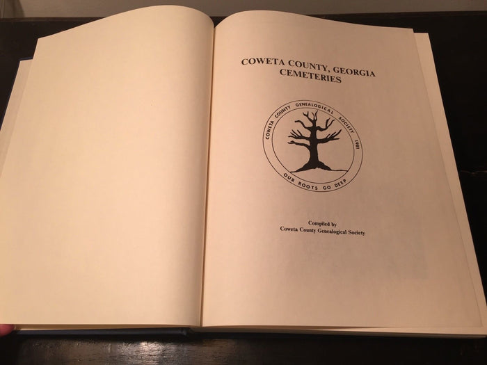 GEORGIA CEMETERIES COWETA COUNTY Coweta County Genealogical Soc. 1st/1st 1986 HC