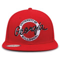Georgia Flat Brim Snapbacks