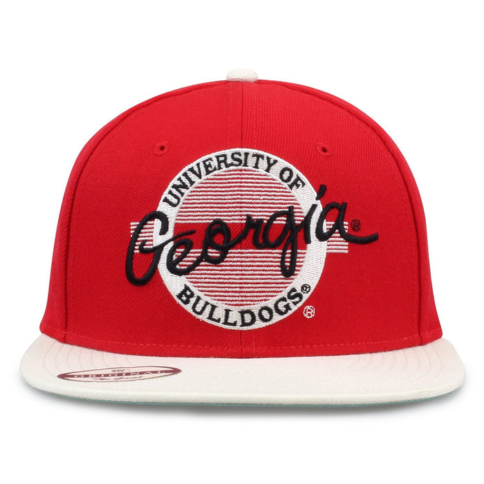 Georgia Flat Brim Snapbacks