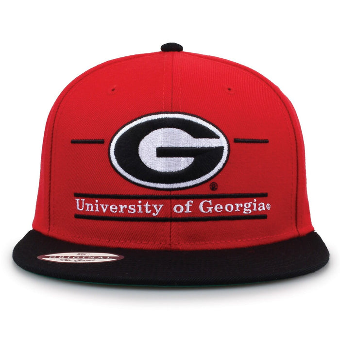 Georgia Flat Brim Snapbacks