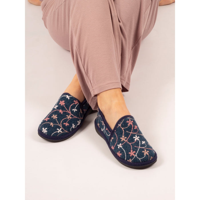 Gibson Navy Slipper