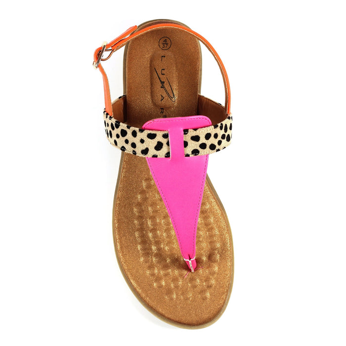 Gina Fuchsia Sandal
